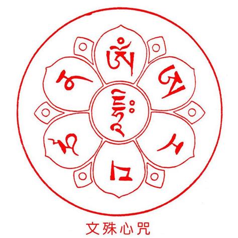 八字真言意思|文殊菩薩心咒(咒語):菩薩簡介,菩薩心咒,功德利益,十八。